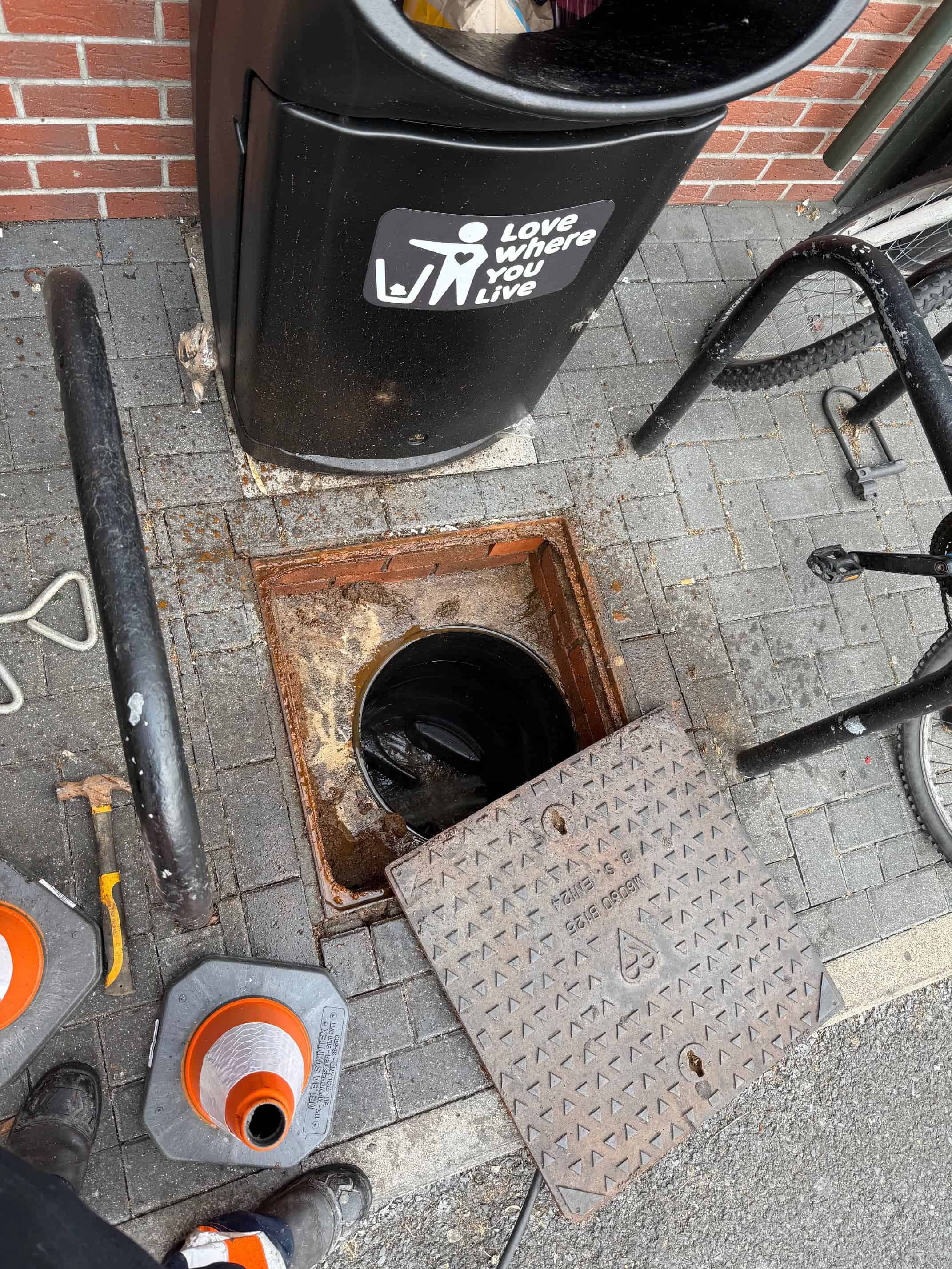 Cctv drain survey inspection in Swindon